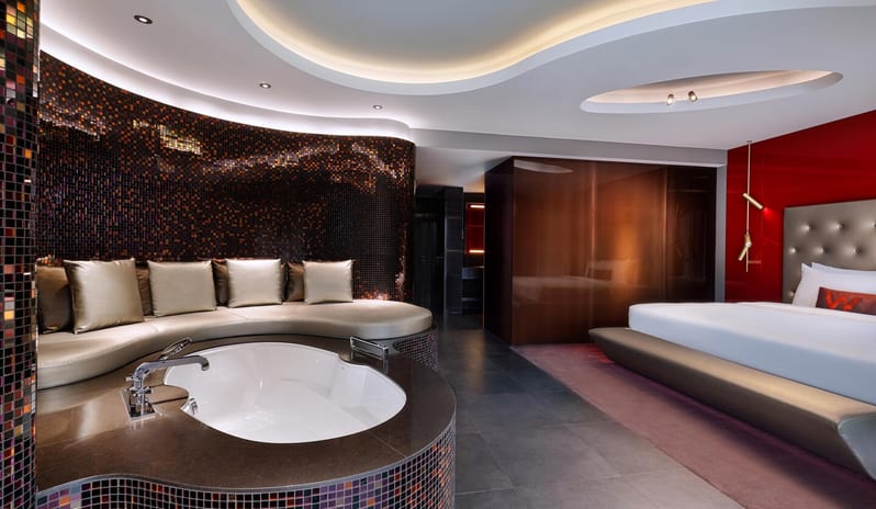 W Dubai The Palm - Marvelous Suite with Jacuzzi Bedroom